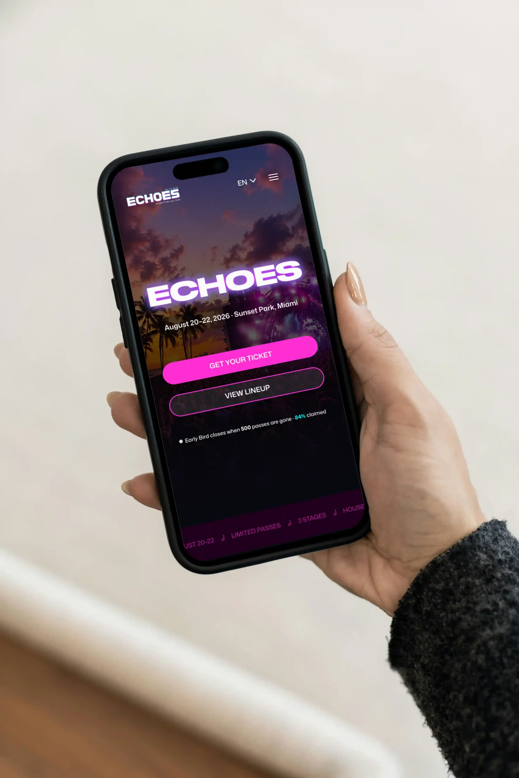 ECHOES IZRADA sajtova